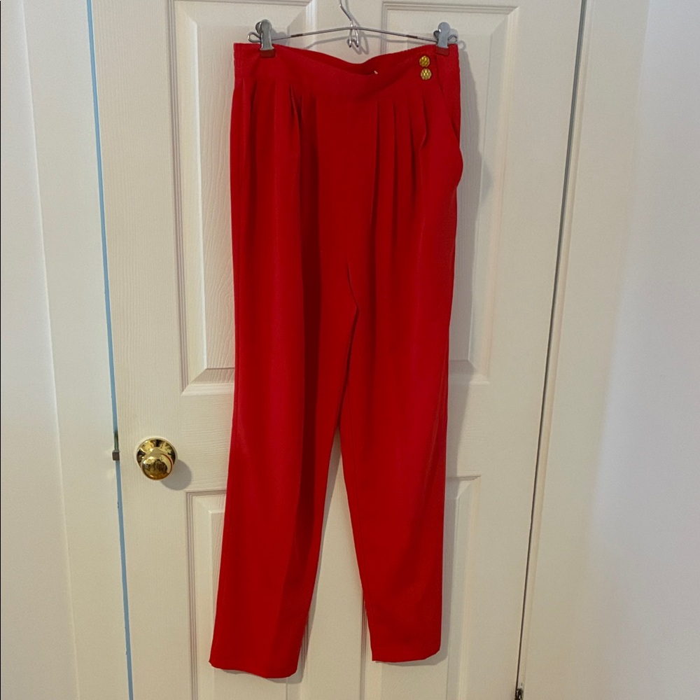 Chaus Red Women's Trousers